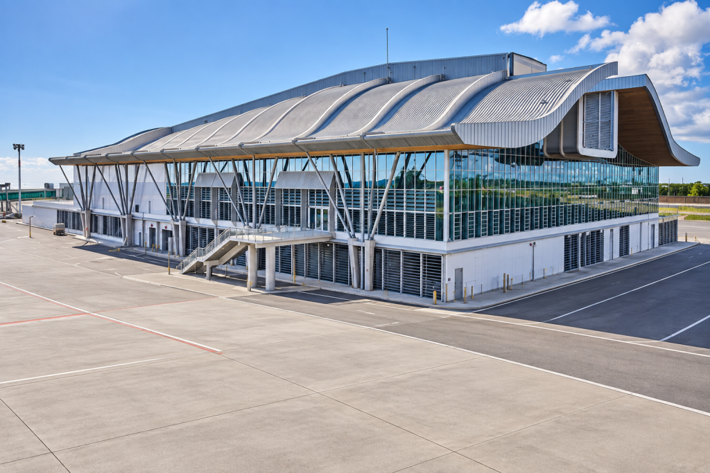 Airport Terminal Design: Natural Air Conditioning