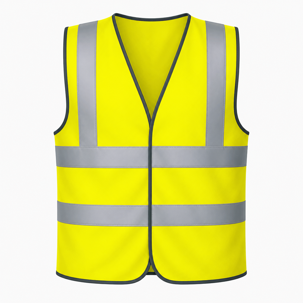 high-visibility vest