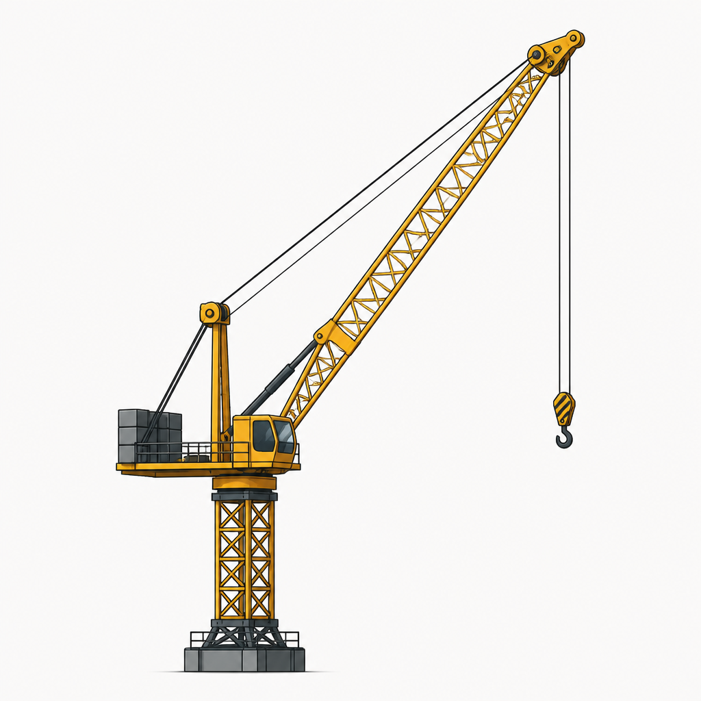 luffing crane