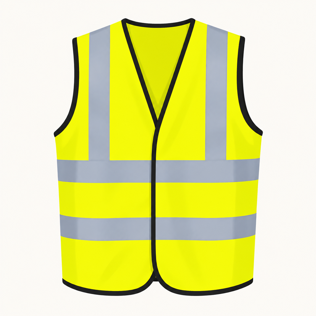 high-visibility vest