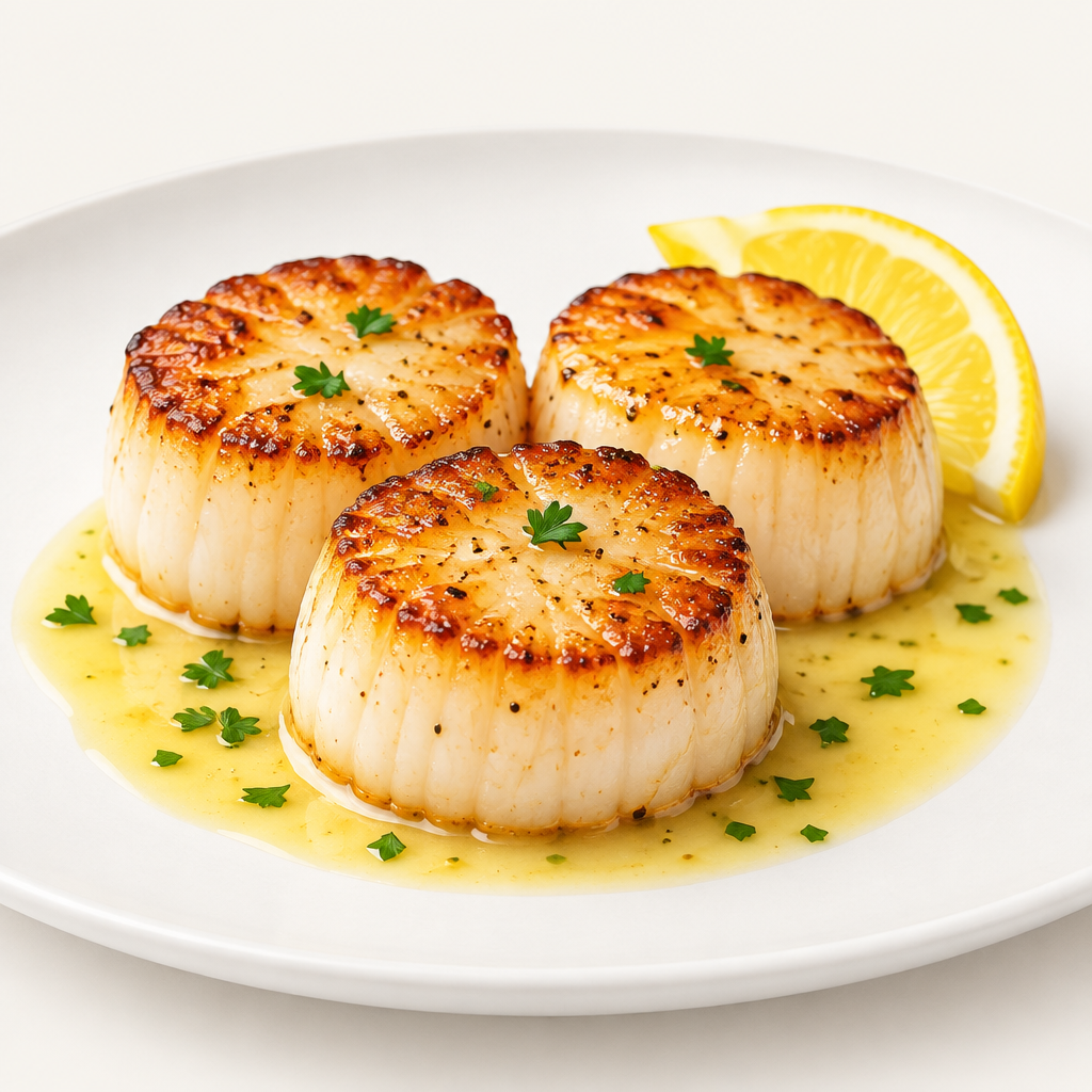 seared scallops