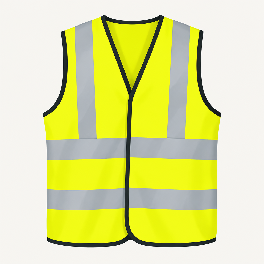 high-visibility vest