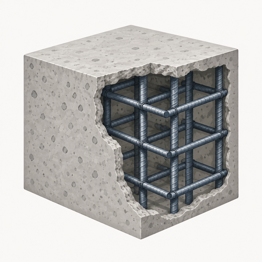 reinforced concrete